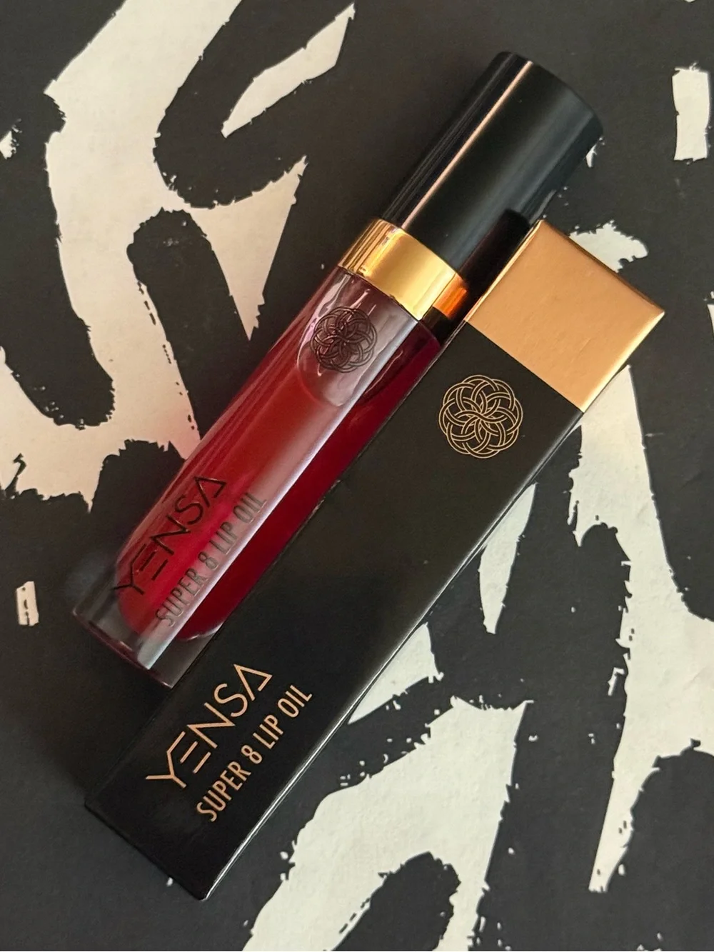 YENSA Super 8 Lip Oil in Pink Shine - Sheer Light Pink  0.23 fl oz / 6.8 ml
